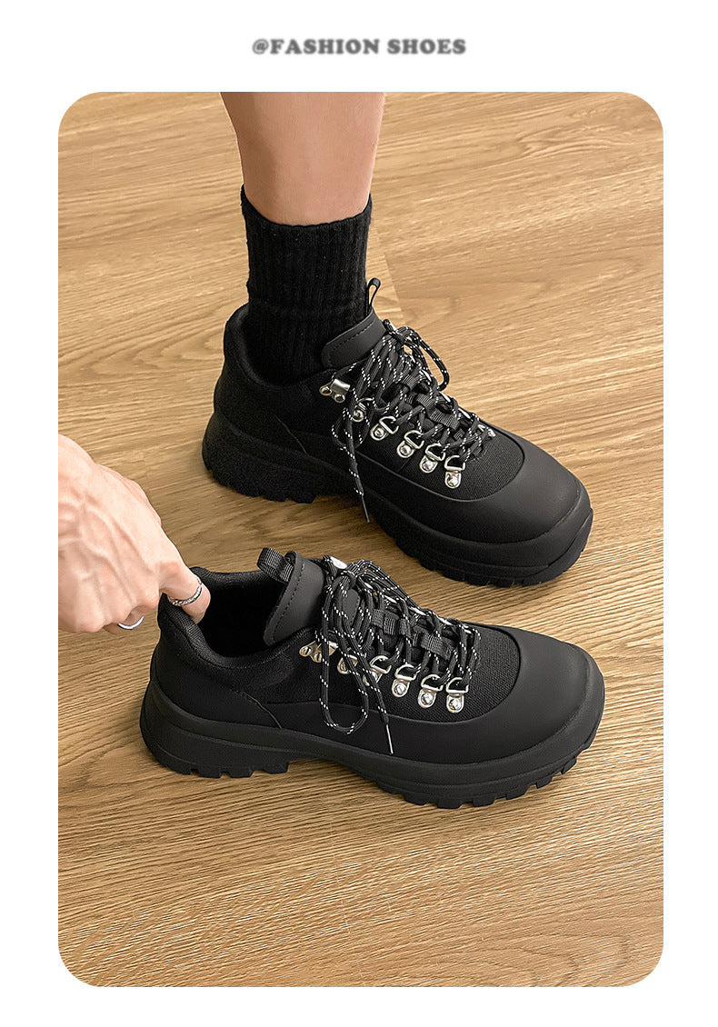 2026 New Spring Hiking Shoes for Men, Height-Increasing Versatile Breathable Sneakers, Couple's Non-Slip Outdoor Hiking Sports Shoes