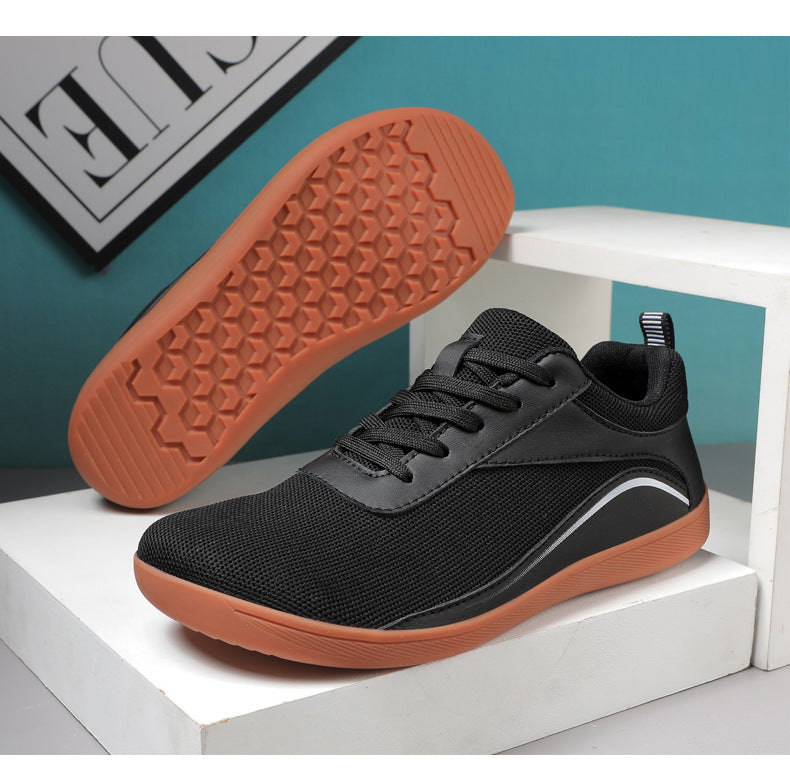 Cross-border 2024 men's barefoot shoes wide toe shoes Amazon step wide palm women's shoes four seasons casual hiking shoes