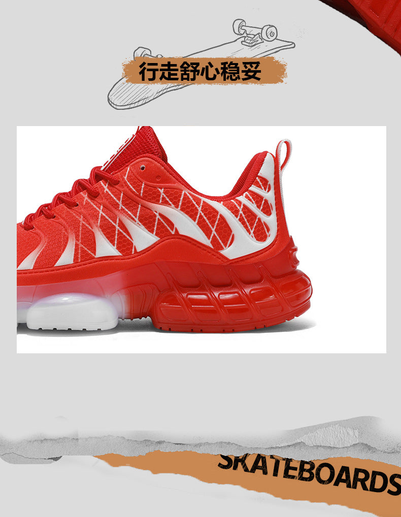 Running Shoes Men's Low-Cut Shock-Absorbing Wear-Resistant Breathable Casual Sports Shoes Outdoor Jogging Shoes Spring and Summer New Men's Shoes