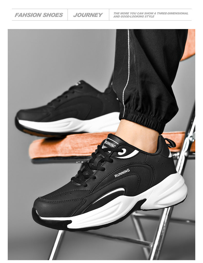 Extra Large Size Running Shoes Men's Sports Casual Shoes Autumn and Winter New Youth Lightweight Breathable Student Outdoor Trendy Shoes