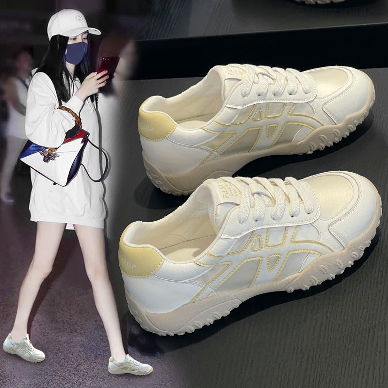 Women's Hiking Shoes Outdoor Sports Shoes Women's 2026 New Spring Hot-Selling Height-Increasing German Training Shoes Women's Forrest Gump Shoes