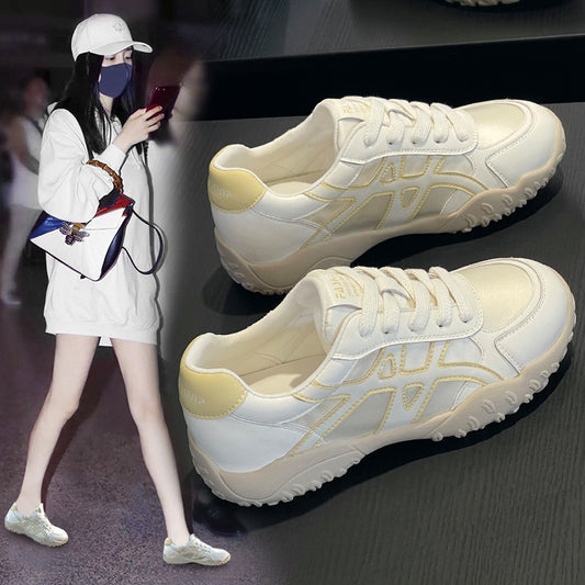 Women's Hiking Shoes Outdoor Sports Shoes Women's 2026 New Spring Hot-Selling Height-Increasing German Training Shoes Women's Forrest Gump Shoes