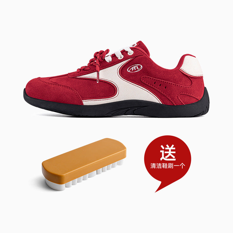 Mra Koi Racing Shoes Men's 2026 New Spring Sports Casual Sneakers Flat German Training Shoes Retro Training Shoes