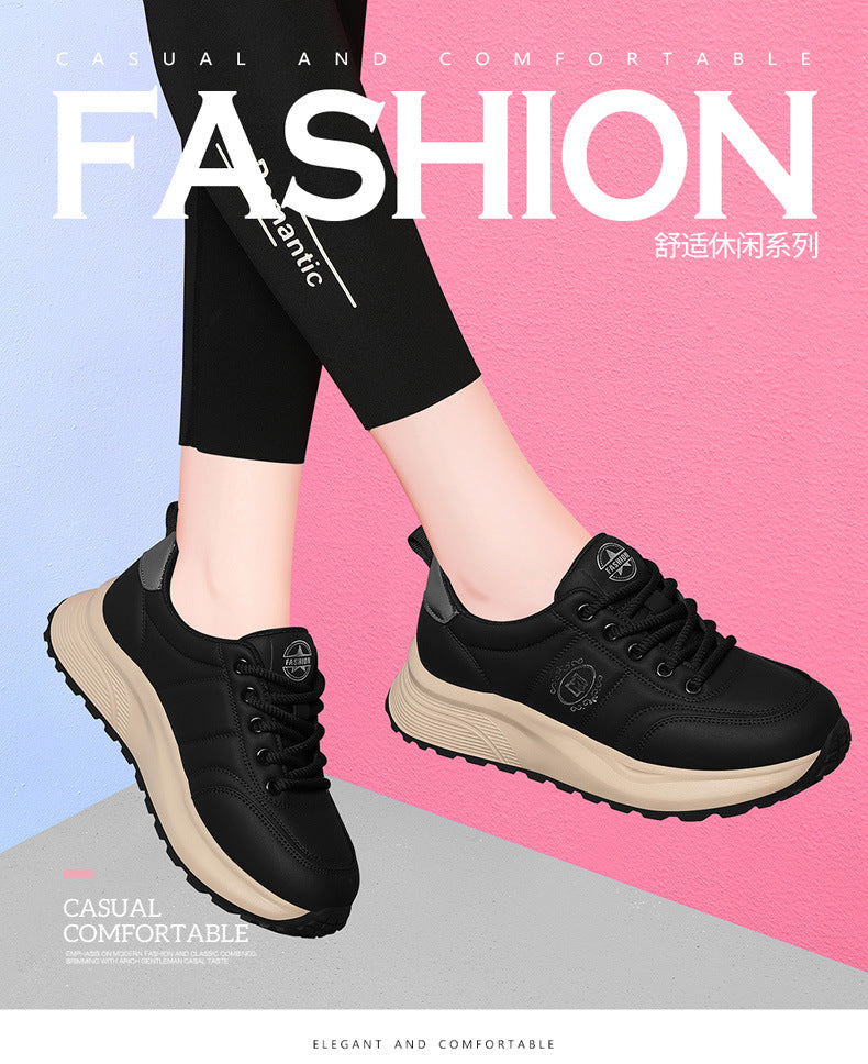 Women's Sports Casual Shoes 2025 New Autumn Versatile Lightweight Soft-Soled Comfortable Running Shoes