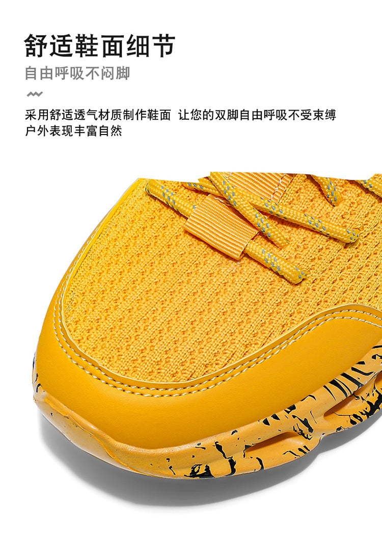 plus size Men's Shoes Spring and Autumn New Soft Sole Sports Casual Mesh Running Shoes Lightweight 46 Cross-border Shoes Men's Trendy Shoes