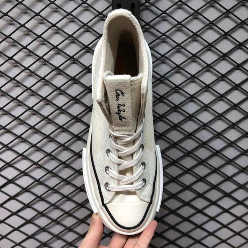 New Run Star Legacy Thick-Soled White Shoes for Men and Women, Height-Increasing Canvas Shoes, Fashionable Women's Shoes, Dropshipping