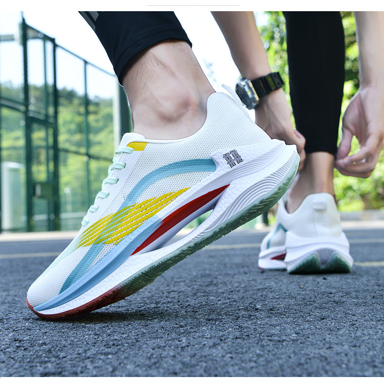 Couple Style Spring and Autum New Sports Shoes Men's Casual Shoes 2025 Lightweight Comfortable Breathable Running Shoes Men's Mesh
