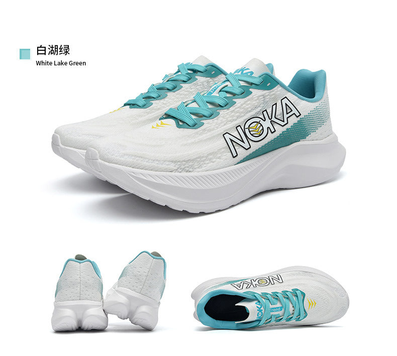 2025 Men's Shoes Autumn and Summer New Mesh Running Shoes Sports Shoes Breathable Shock Absorbing Soft Sole Student Shoes Lightweight Running Shoes