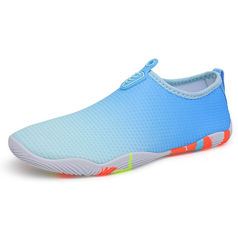 2022 new couple outdoor upstream swimming beach multi-functional shoes thick-soled swimming shoes low-top lazy shoes