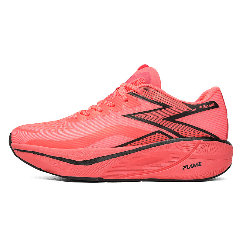 Marathon Carbon Plate Running Shoes for Men and Women, Ultra-Light Shock-Absorbing Shoes for Junior High School Students, Physical Testing Competitions, Racing Professional Sports Shoes, Lightweight
