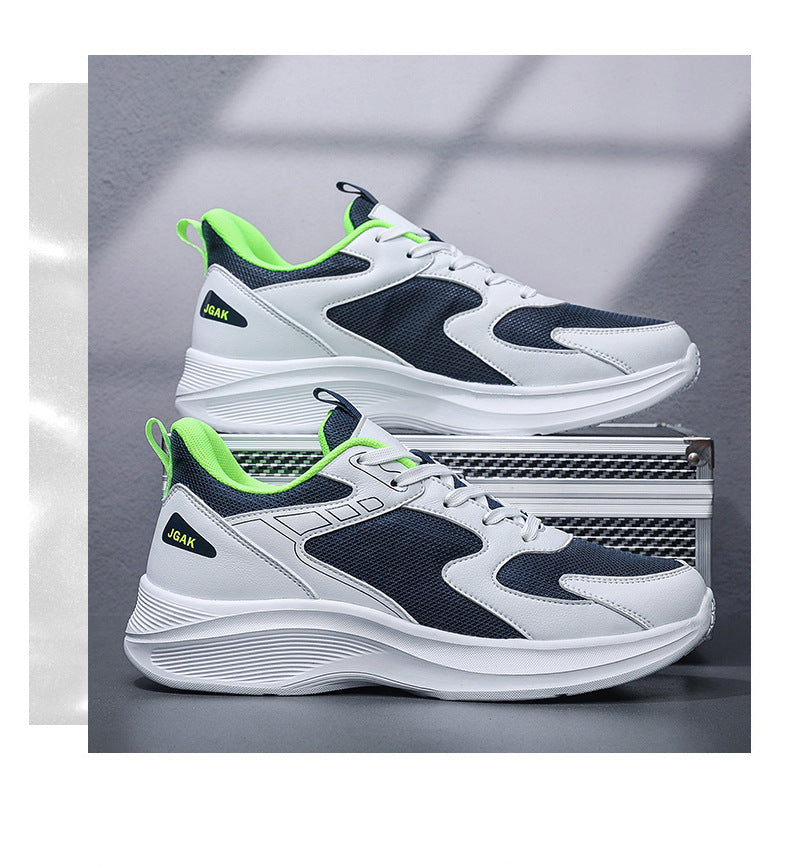 2026 New Men's Shoes, Popular Casual Trendy Shoes, Premium Materials, Soft Mesh Surface, Large Size Cross-Border Running Shoes