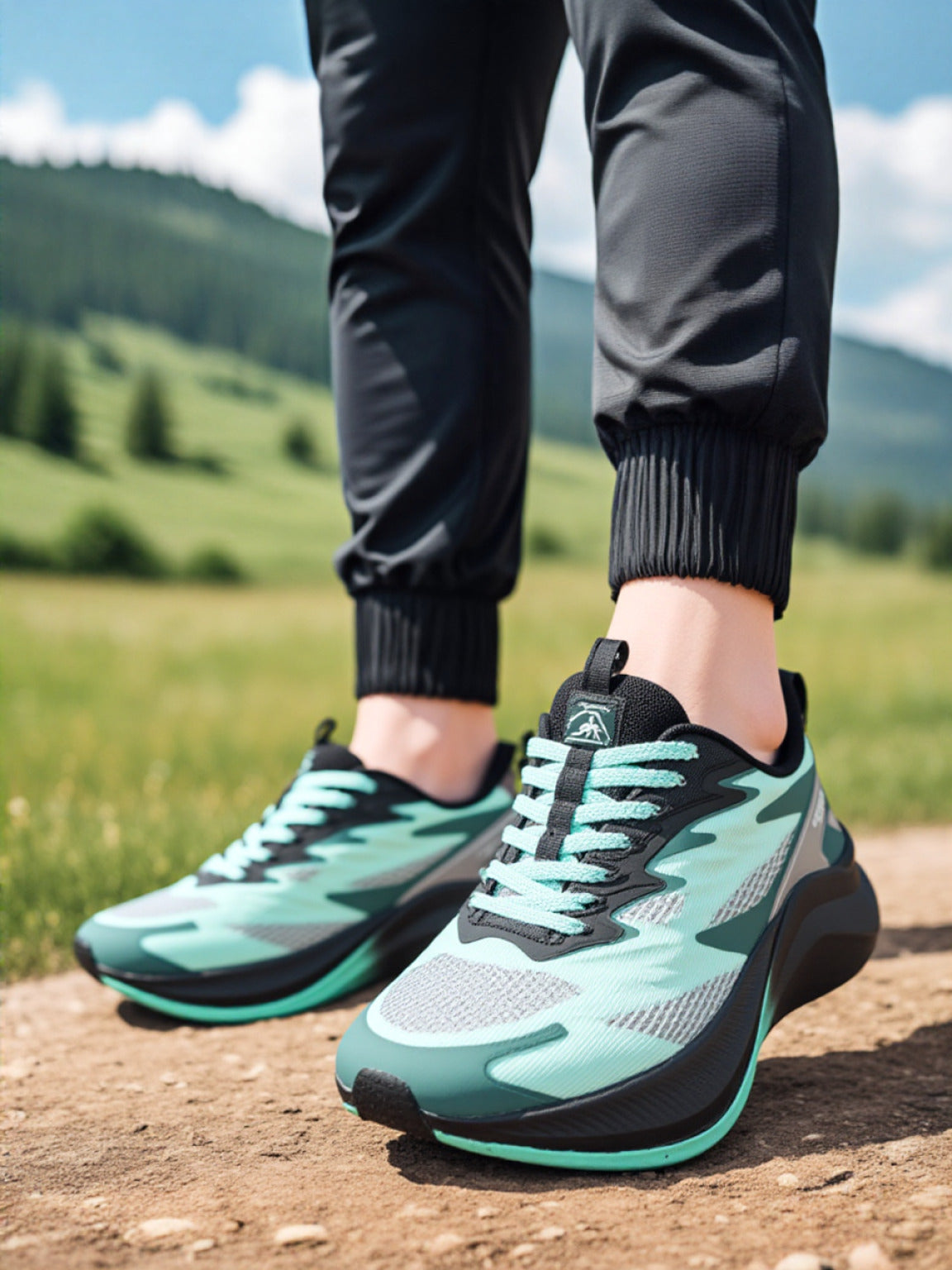 High-Quality Four-Season New Fashion Sports Shoes, Cushioning Running Shoes, Casual High School Entrance Examination Racing Sports Shoes for Men