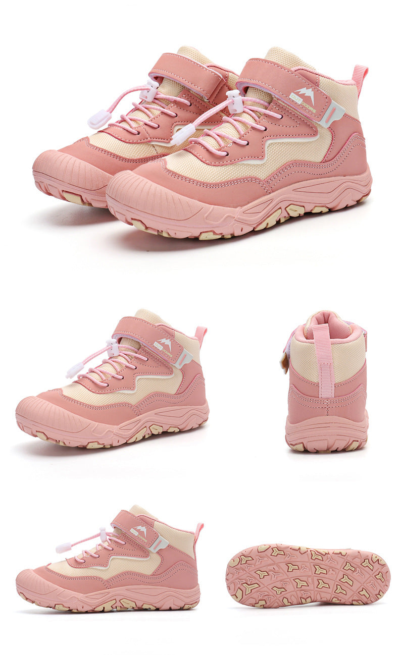 Cross-border Running Shoes Children's Shoes Amazon Outdoor sneaker Autumn and Winter Trendy Children's Anti-slip Shoes Large Children's Mountaineering Shoes