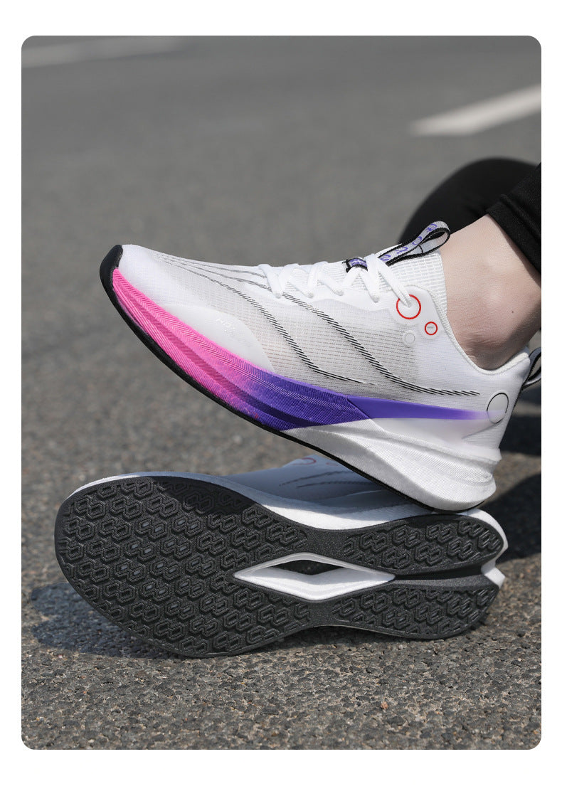 8 Running Shoes for High School Entrance Examination, Non-Slip, Professional, Lightweight, Wear-Resistant, Racing Training, Breathable, Shock-Absorbing and Rebound Sports Shoes