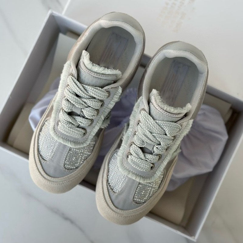 Autumn 2024 new MM * 6 comfortable golden training shoes women's sports casual shoes teleport Seoul new Chinese women's shoes