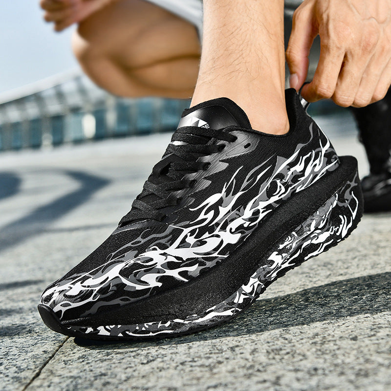 Fashionable Cushioning Running Shoes, Sports Trendy Shoes, Casual, Comfortable and Versatile Cross-Border Factory Direct Sales, Wear-Resistant Professional Couple Shoes