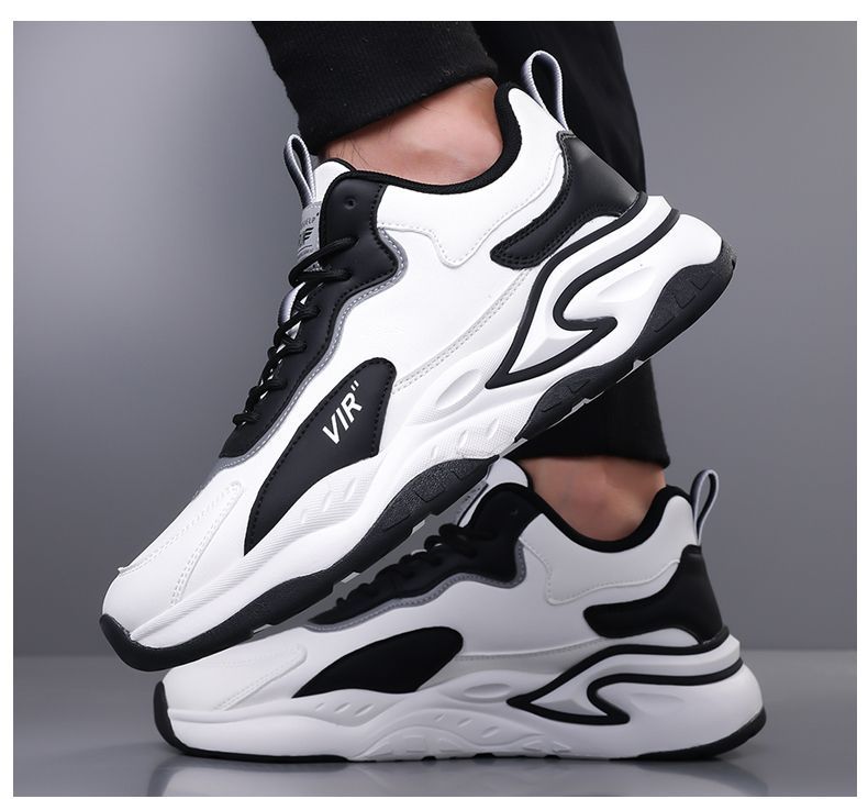 2025 New Men's High-end sneaker All-match Men's Shoes Spring Soft Bottom Shock Absorbing Running Shoes Lightweight Breathable Running Shoes