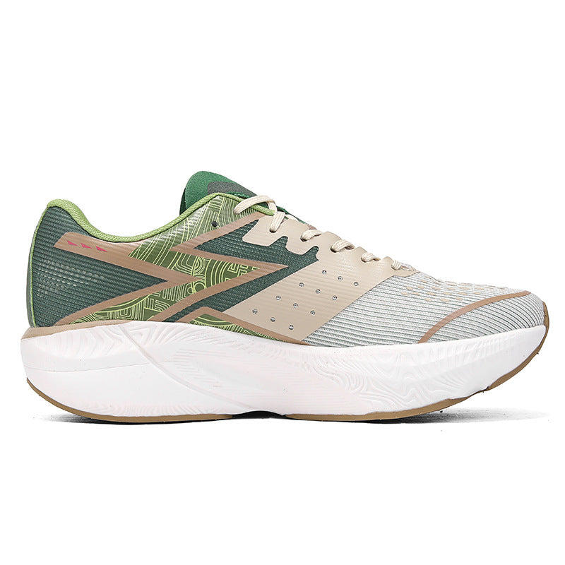 Marathon Carbon Plate Running Shoes for Men and Women, Ultra-Light Shock-Absorbing Shoes for Junior High School Students, Physical Testing Competitions, Racing Professional Sports Shoes, Lightweight