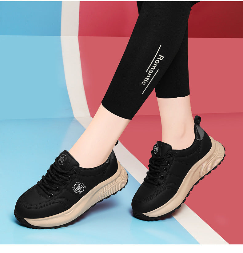 Women's Sports Casual Shoes 2025 New Autumn Versatile Lightweight Soft-Soled Comfortable Running Shoes