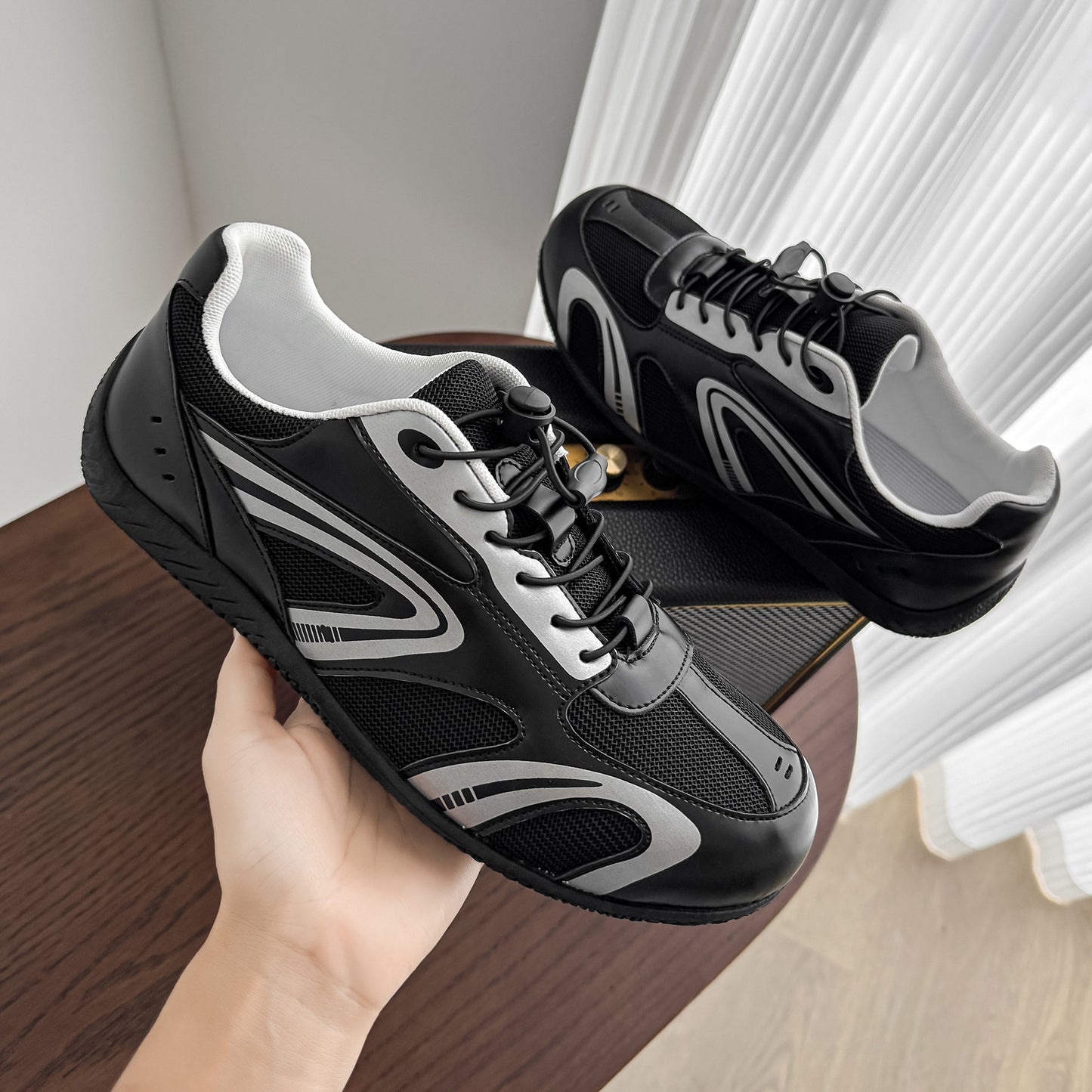 Racing Training Shoes Retro Niche Mesh Breathable Sports Casual Shoes Men's Shoes Summer Outdoor Versatile Forrest Gump Shoes