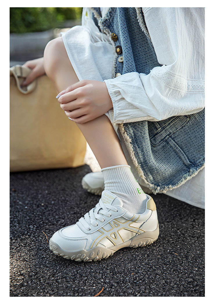 Women's Hiking Shoes Outdoor Sports Shoes Women's 2026 New Spring Hot-Selling Height-Increasing German Training Shoes Women's Forrest Gump Shoes
