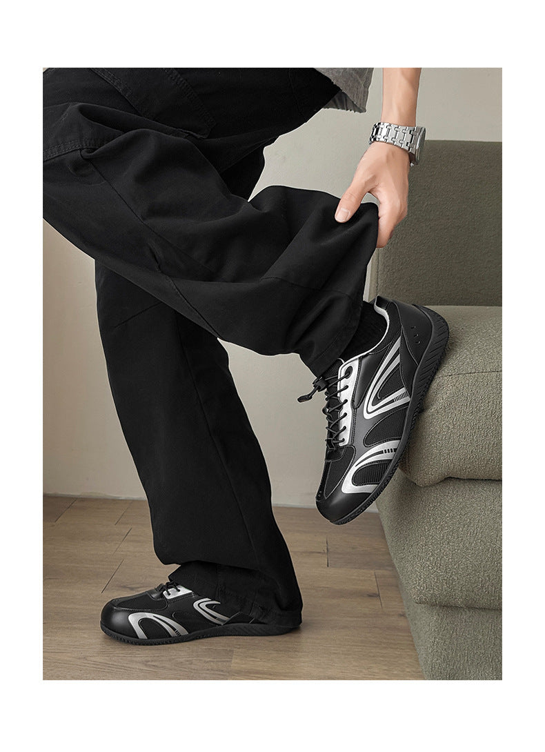 Racing Training Shoes Retro Niche Mesh Breathable Sports Casual Shoes Men's Shoes Summer Outdoor Versatile Forrest Gump Shoes