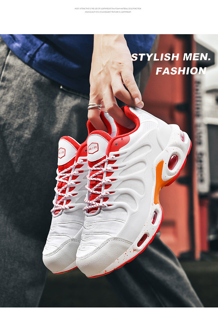 Men's Shoes Cross-Border Large Size New Sports Shoes Fashion Youth Trendy Thick-Soled Dad Shoes Breathable Running Shoes Wholesale