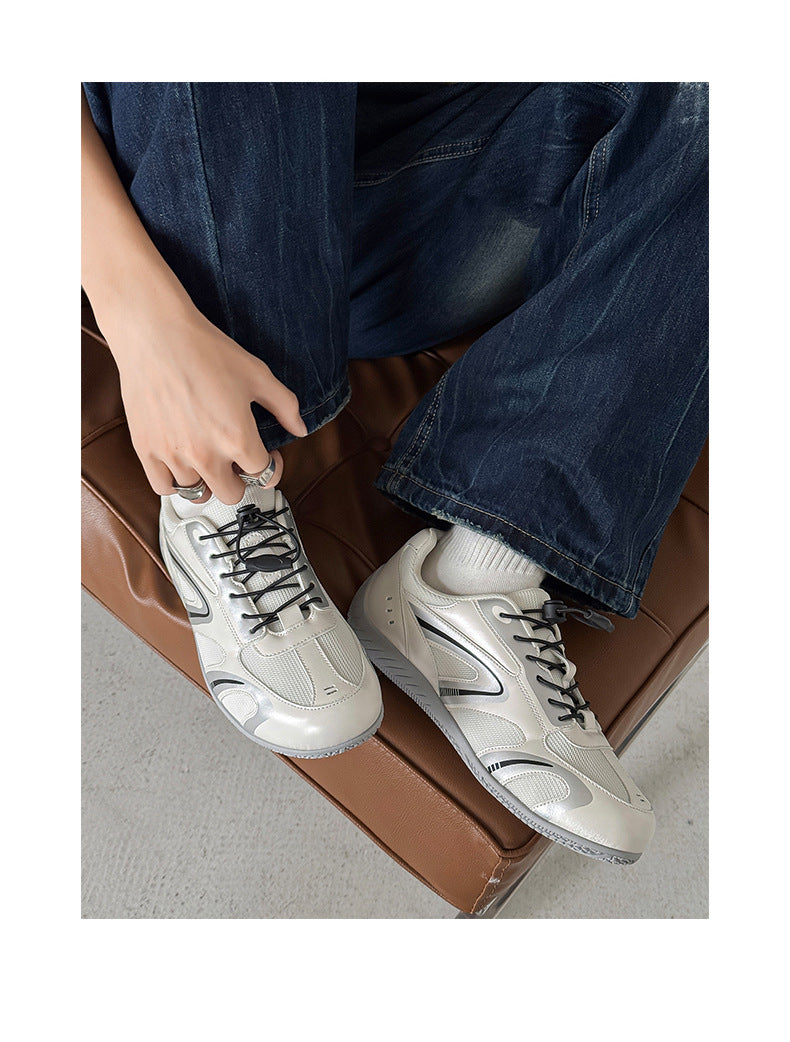 Racing Training Shoes Retro Niche Mesh Breathable Sports Casual Shoes Men's Shoes Summer Outdoor Versatile Forrest Gump Shoes