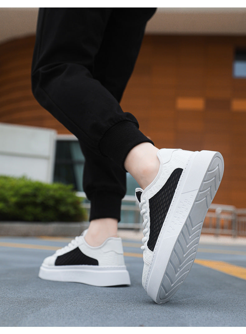 Men's Shoes 2026 Sneakers Versatile Sports Casual Shoes Youth Trendy Brand Running White Shoes Comfortable Breathable Low-Top