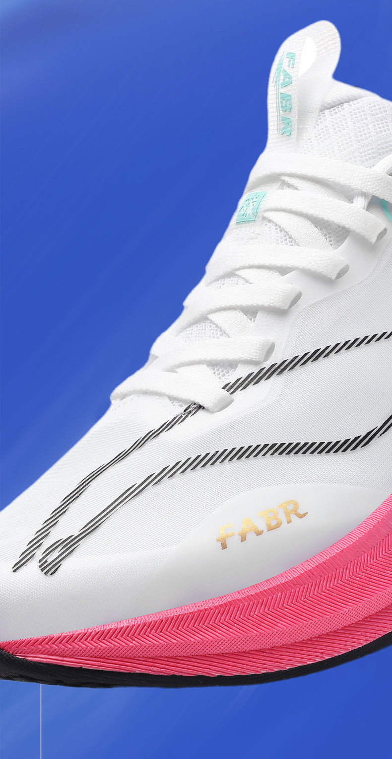 2025 Spring and Summer Couple's Running Racing Shoes Sports Trendy Shoes Lightweight Men's Red Rabbit Marathon Running Shoes Travel Shoes