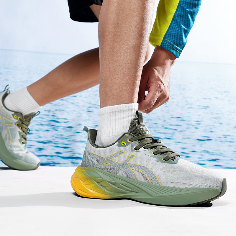 Cross-Border Trendy Shoes New Casual Daily Walking Running Sports Shoes Running Shoes Trendy Men's 2025 Spring and Autumn Men's Shoes Versatile