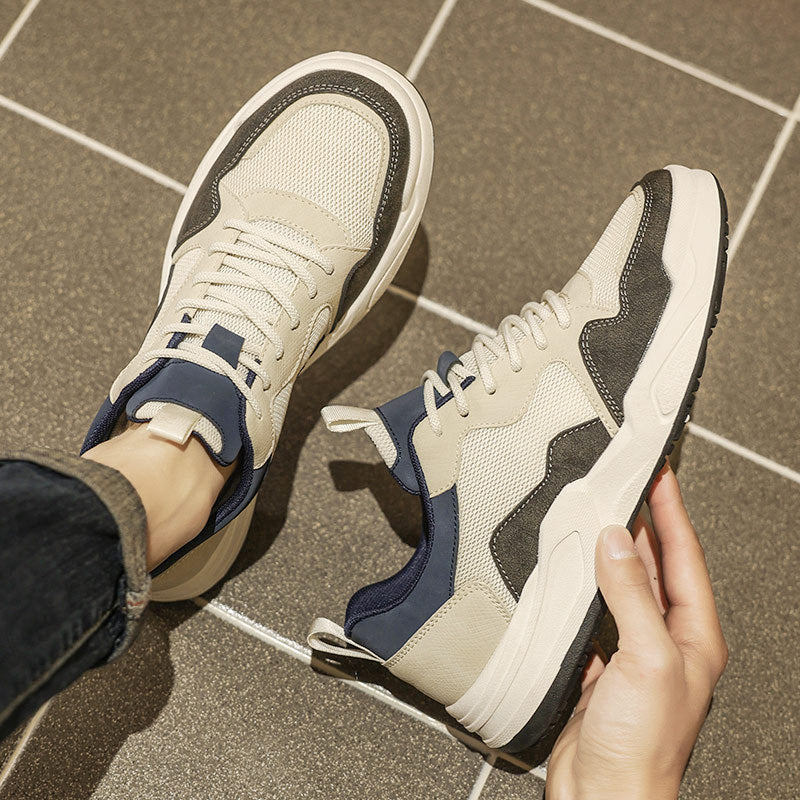 2025 Summer Breathable Mesh Sports and Casual Men's Shoes Fashionable and Easiest for Match Trendy Shoes Boys' Outerwear Men's Running Shoes