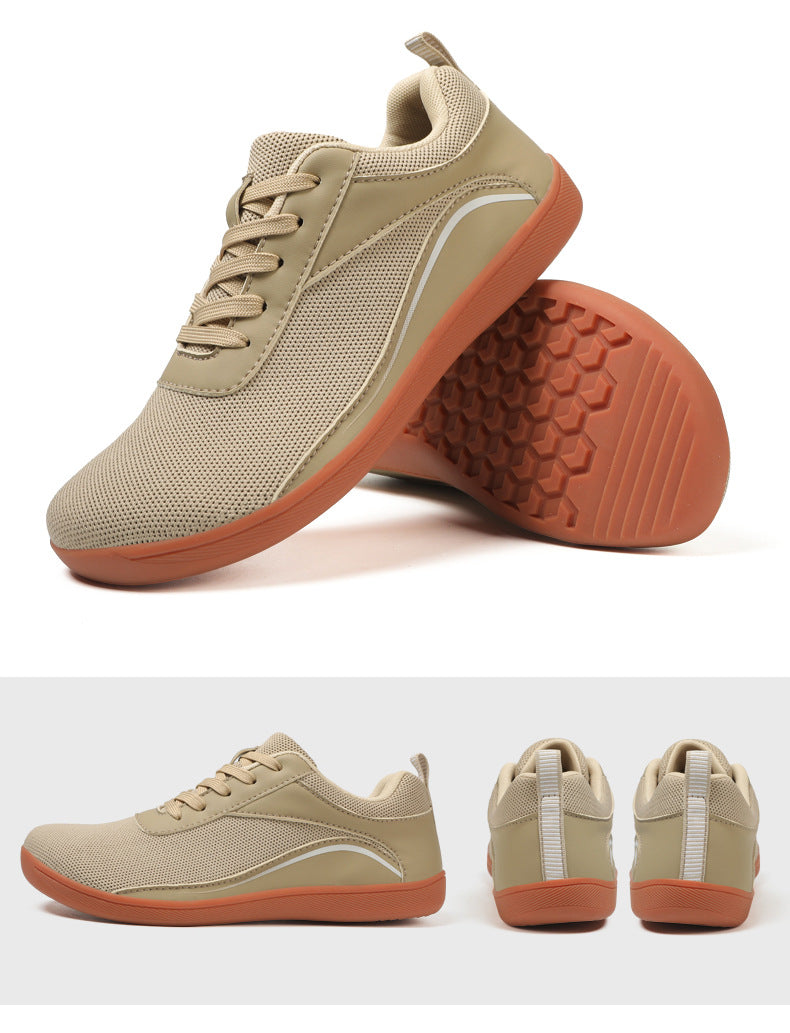 Cross-border 2024 men's barefoot shoes wide toe shoes Amazon step wide palm women's shoes four seasons casual hiking shoes