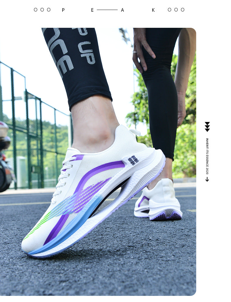 Couple Style Spring and Autum New Sports Shoes Men's Casual Shoes 2025 Lightweight Comfortable Breathable Running Shoes Men's Mesh