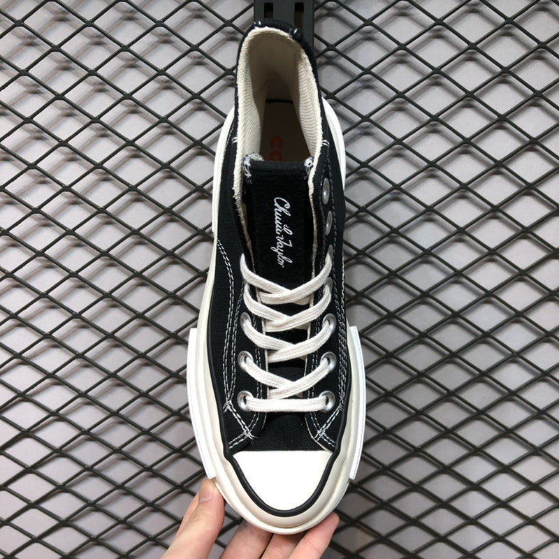 New Run Star Legacy Thick-Soled White Shoes for Men and Women, Height-Increasing Canvas Shoes, Fashionable Women's Shoes, Dropshipping