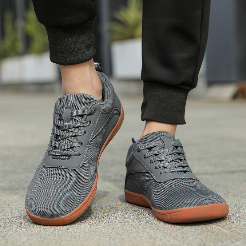 Cross-border 2024 men's barefoot shoes wide toe shoes Amazon step wide palm women's shoes four seasons casual hiking shoes
