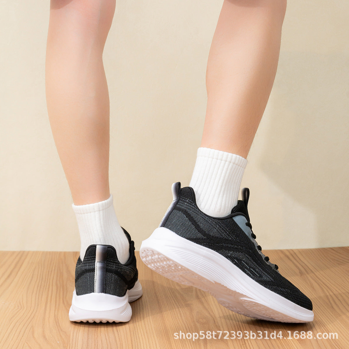 2025 Men's Shoes, Sports Shoes, Casual New Shock-Absorbing Soft Sole, Non-Slip Mesh, Lightweight Casual Shoes, Versatile and Breathable Running Shoes