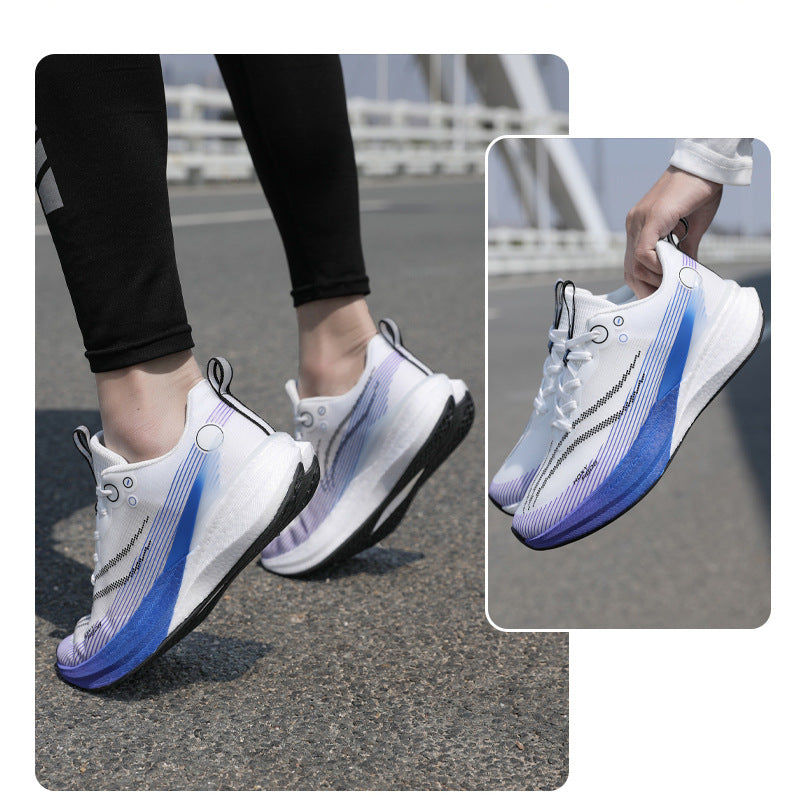 8 Running Shoes for High School Entrance Examination, Non-Slip, Professional, Lightweight, Wear-Resistant, Racing Training, Breathable, Shock-Absorbing and Rebound Sports Shoes
