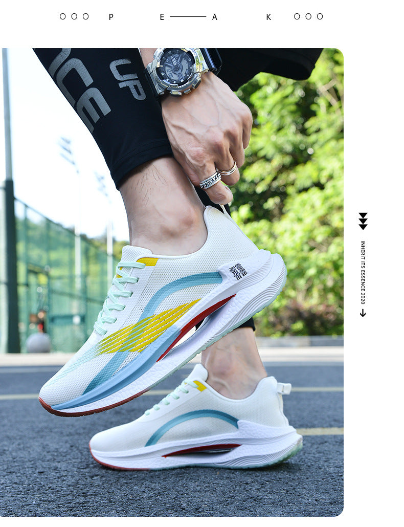 Couple Style Spring and Autum New Sports Shoes Men's Casual Shoes 2025 Lightweight Comfortable Breathable Running Shoes Men's Mesh