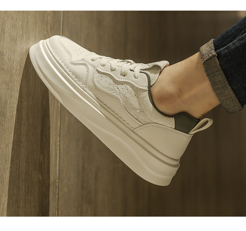 Popular Men's Shoes 2025 New Spring Casual All-match Men's Running Height Increasing Sports Wear-resistant Non-slip Trendy Shoes for Torre