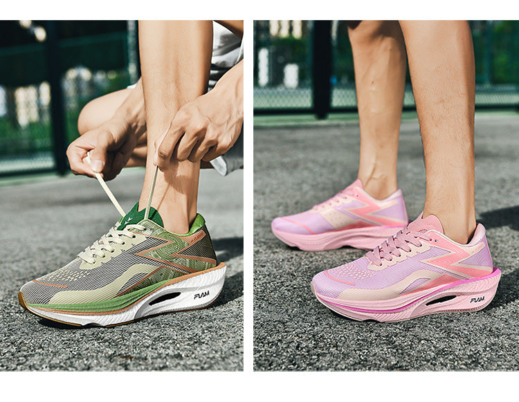 Casual Couple Fashion Cushioning Running Shoes Sports Trendy Shoes Women's Comfortable Versatile Daily Jogging Shoes Men's Breathable All Seasons
