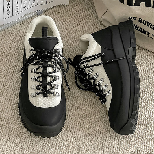 2026 New Spring Hiking Shoes for Men, Height-Increasing Versatile Breathable Sneakers, Couple's Non-Slip Outdoor Hiking Sports Shoes