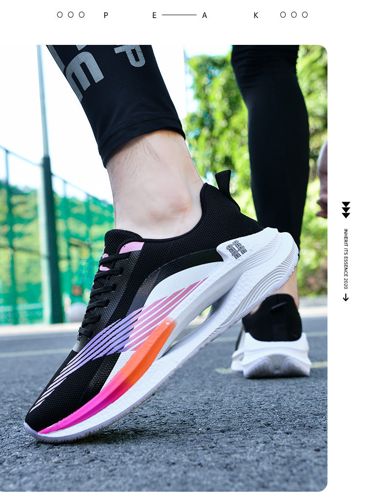 Couple Style Spring and Autum New Sports Shoes Men's Casual Shoes 2025 Lightweight Comfortable Breathable Running Shoes Men's Mesh