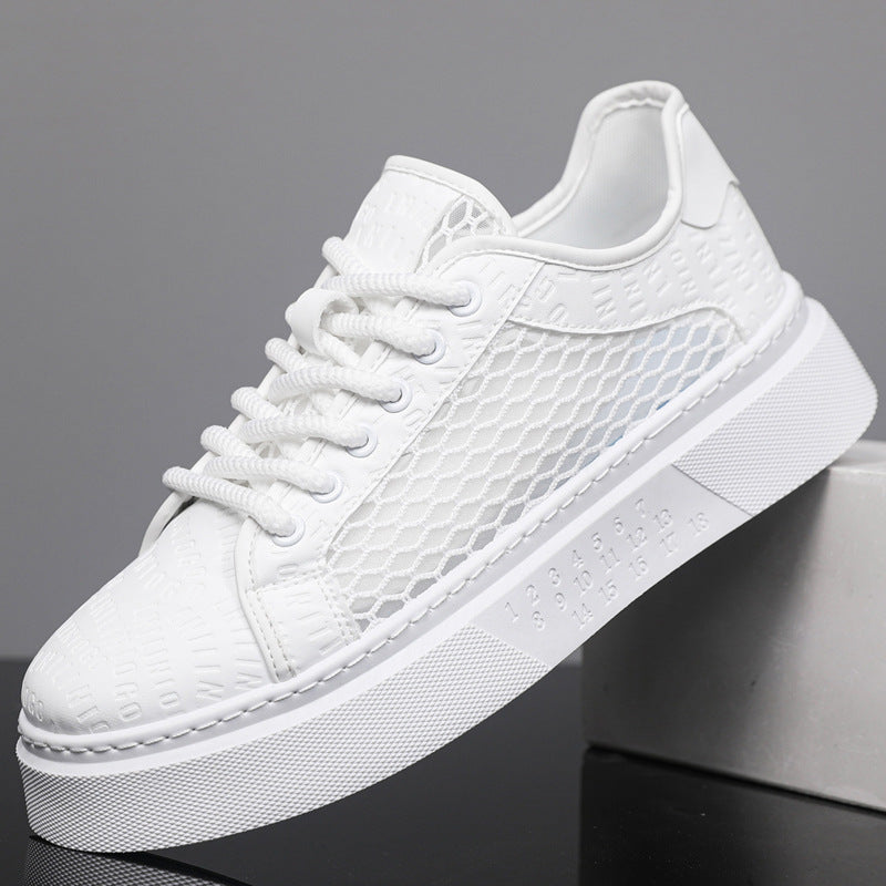 Men's Shoes 2026 Sneakers Versatile Sports Casual Shoes Youth Trendy Brand Running White Shoes Comfortable Breathable Low-Top