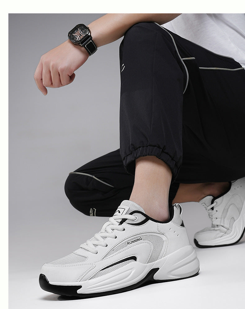 Extra Large Size Running Shoes Men's Sports Casual Shoes Autumn and Winter New Youth Lightweight Breathable Student Outdoor Trendy Shoes