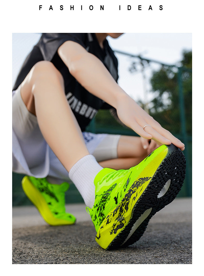 Four Seasons 2025 New Running Shoes for Men and Women, Carbon Plate Shock-Absorbing Soft Sole Student Training Professional Running Shoes and Sports Shoes