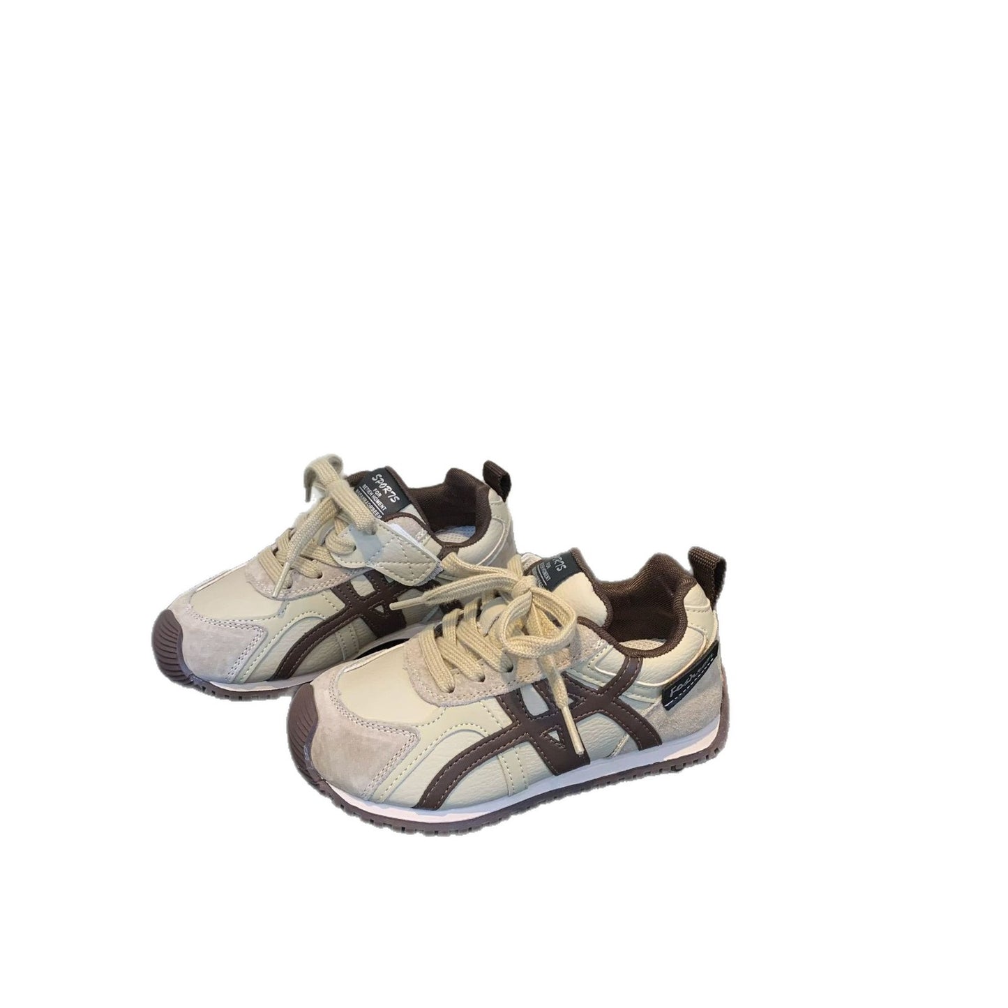 Children's Sports Shoes 2025 Autum New Boys' Low-Cut Non-Slip Forrest Gump Shoes Girls' Fashionable and Versatile Student Running Shoes