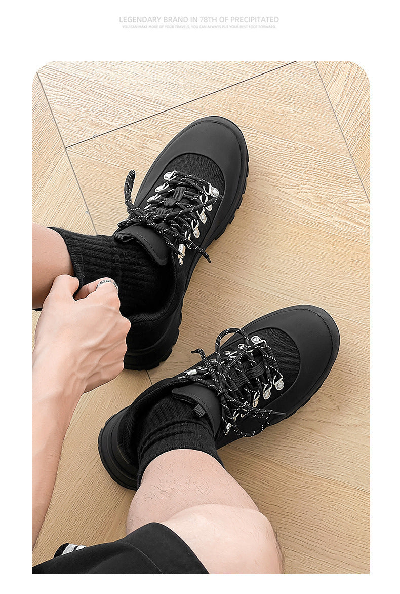 2026 New Spring Hiking Shoes for Men, Height-Increasing Versatile Breathable Sneakers, Couple's Non-Slip Outdoor Hiking Sports Shoes