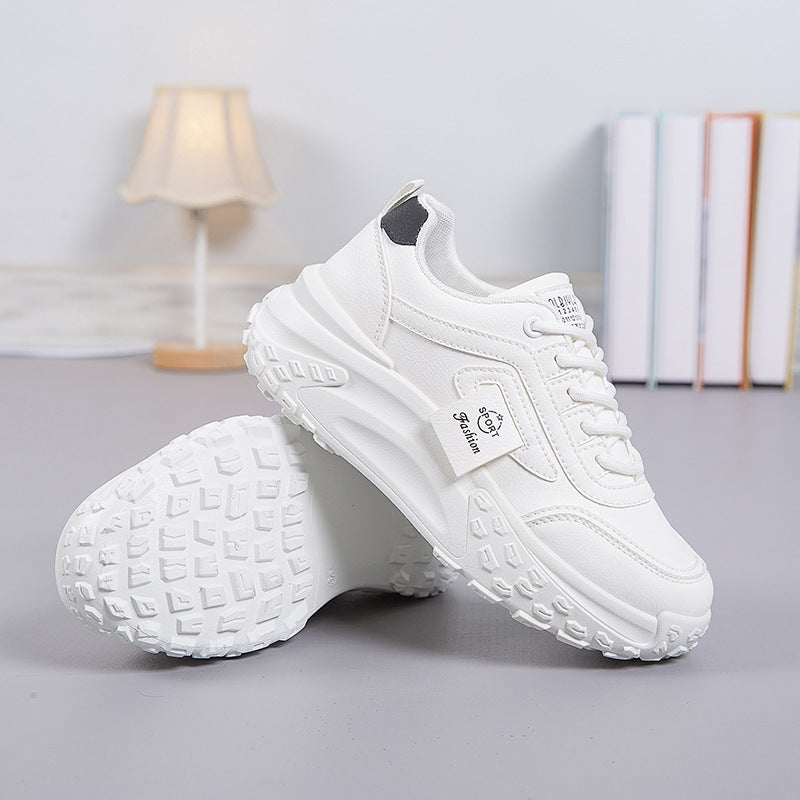 Popular Dad Sneakers for Women, Spring and Autumn Versatile Thick-Soled 2026 New Model, Trendy Casual Sports Shoes for Women, Student Running Shoes