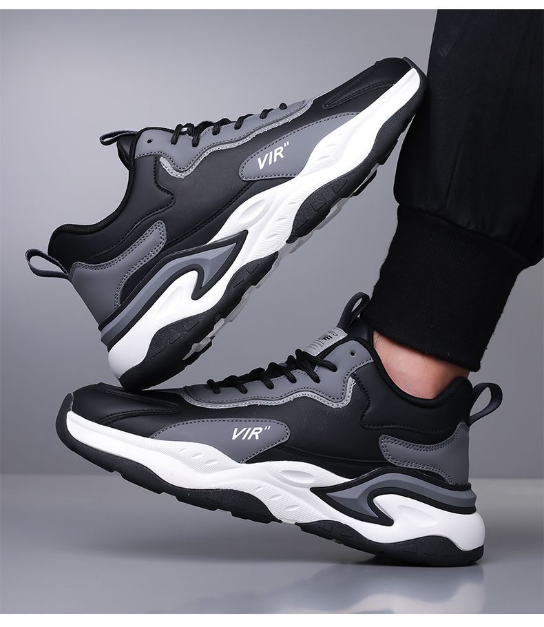 2025 New Men's High-end sneaker All-match Men's Shoes Spring Soft Bottom Shock Absorbing Running Shoes Lightweight Breathable Running Shoes